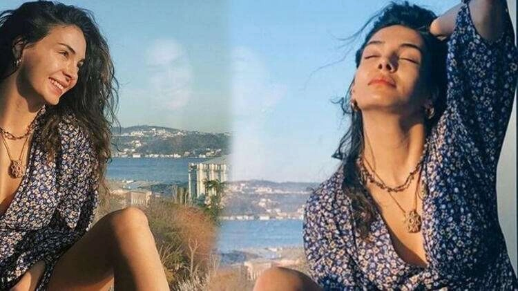 Ünlü oyuncu Ebru Şahin'den ev pozları! 'Ne yerde ne gökteydim'