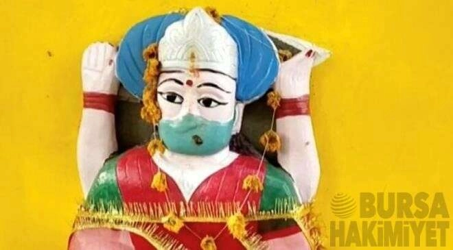 Bu da oldu! 'Korona Tanrıçası' adlı bir tapınak kuruldu