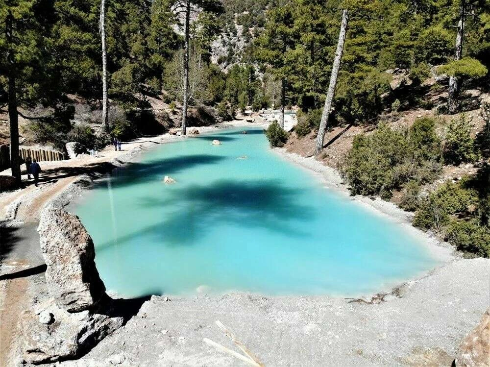 Köy halkının korkup yaklaşamadığı Acıpayam Kanyonu