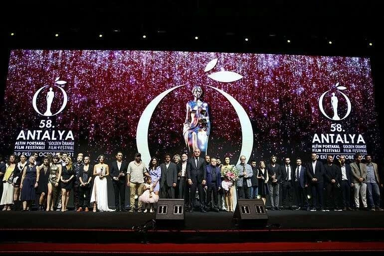 58. Altın Portakal Film Festivali'nin ödül töreni gerçekleştirildi
