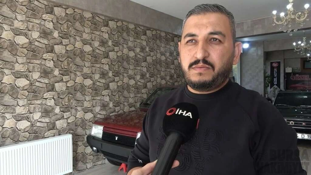 Fabrikadan çıktığı gibi duruyor! 30 yıl önce üretilen Tofaş Doğan L marka araç...