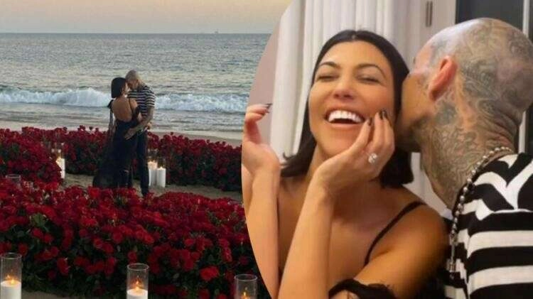 Kourtney Kardashian-Travis Barker çifti evleniyor