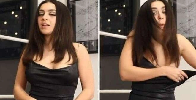 Instagram'da canlı yayın kazası! Göğsü açılan ünlü şarkıcı...