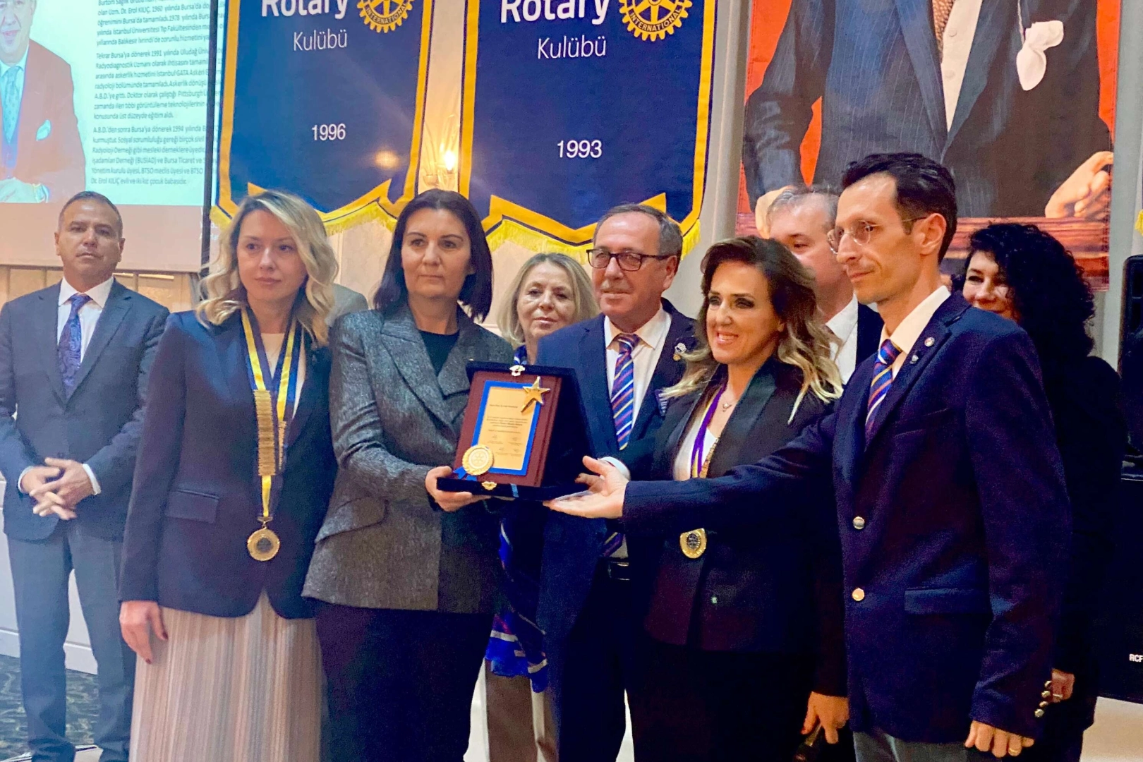 Yıldırım Bayezid Rotary  Meslek Hizmet Ödülleri sahiplerini buldu