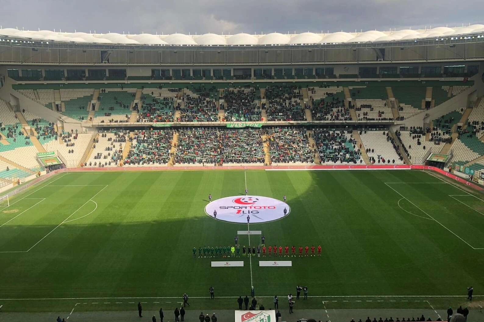 Bursaspor - Balıkesirspor maçından kareler...