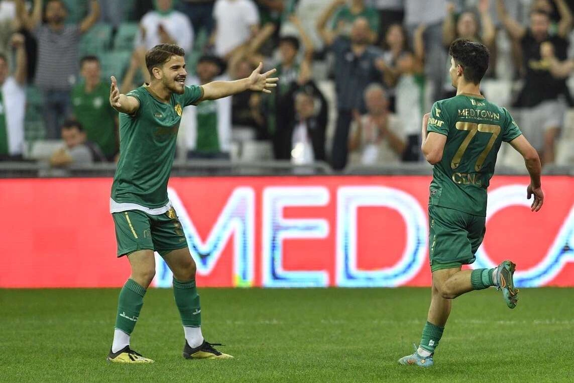 Bursaspor-Sivas Belediyespor maçından kareler...