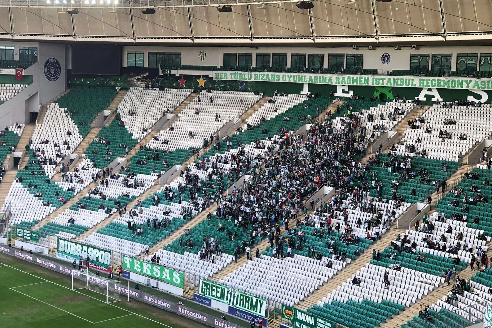 Bursaspor - Düzcespor maçından kareler...