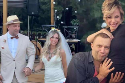 Beş yıl önce evlenen Şevket Çoruh ile Özge Turna düğün yaptı