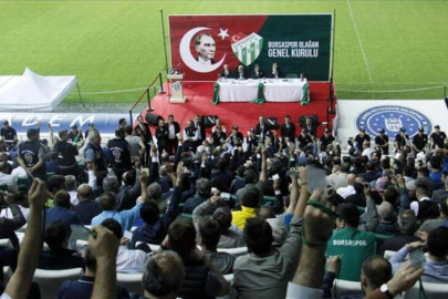 Bursaspor Başkanı Recep Günay mazbatasını aldı