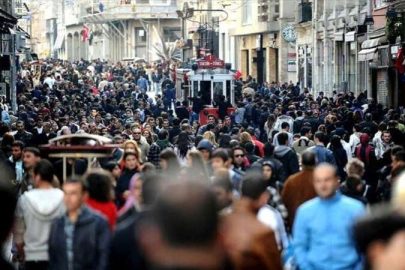 Türkiye’nin nüfus büyüklüğündeki sıralaması belli oldu