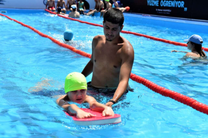 Bursa Gürsu'da yüzme bilmeyen çocuk kalmayacak