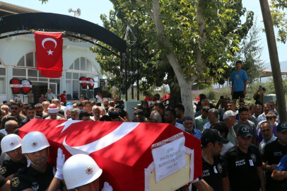 Şehit Ramazan Kütük'ün cenazesi Hatay'da defnedildi