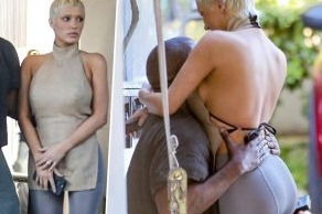 Kim Kardashian'ın eski eşi Kanye West'in yeni eşinin sokak tarzına bir bakan bir daha baktı