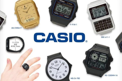 Casio, yüzük şeklinde bir minyatür saat koleksiyonu çıkardı