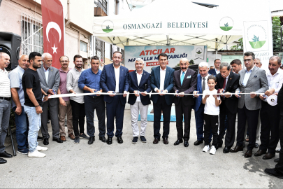 Bursa'da Atıcılar’a yeni muhtarlık binası