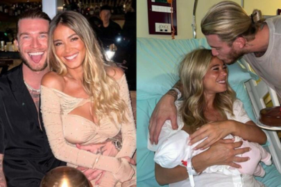 Loris Karius ve Diletta Leotta'nın kızı oldu!