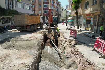 Bursa Karacabey’in altı da üstü de yenileniyor