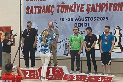 Busa Nilüfer Belediyesi GESK’ten satrançta 3 madalya