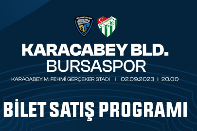 Bursaspor’un Karacabey maçı biletleri satışta