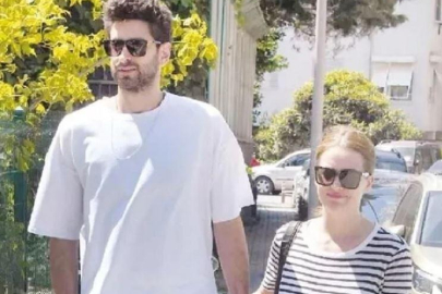 İrem Sak ile Furkan Korkmaz Çeşme'de... Denizde romantizm