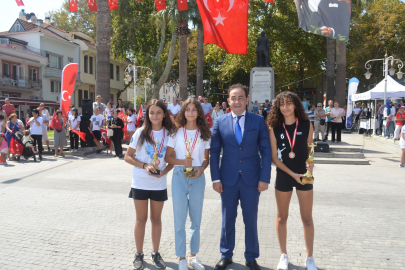 Bursa Mudanya Emniyet Müdürlüğü'nde nöbet değişimi