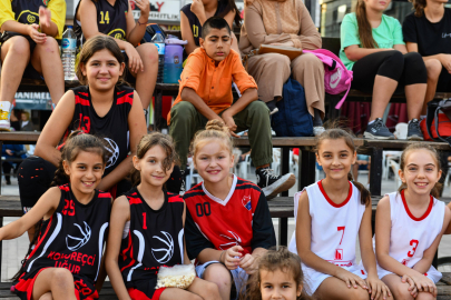 Bursa'da Mustafakemalpaşa’nın Markası Tatlıtop Basketbol Şenlikleri başladı