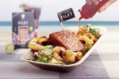 Dünyada ilk defa 3D baskılı vegan somon marketlere girdi