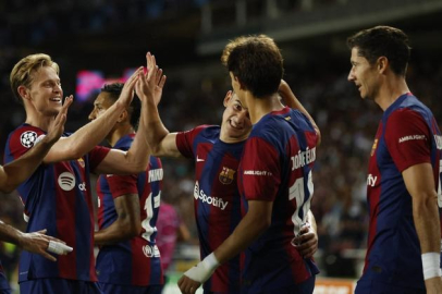 Yok böyle başlangıç! Barcelona Royal Antwerp'e gol oldu yağdı...