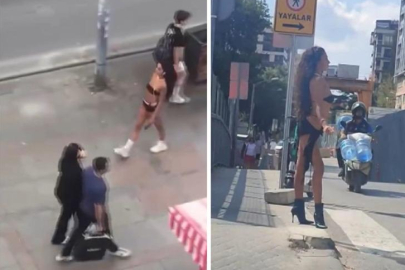 Sokakta ip bikiniyle gezen manken hakkında 'ders' niteliğinde ceza!