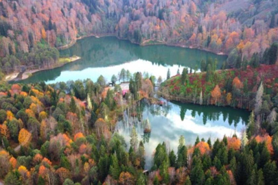 Sonbahar Karagöl’de güzel