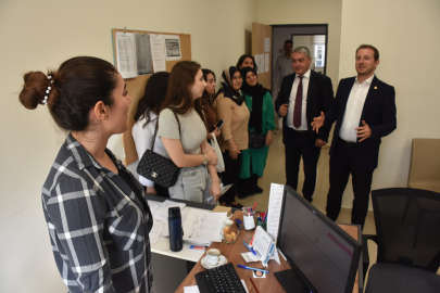 AK Parti Bursa Milletvekili Ahmet Kılıç yurtlardaki çalışmaları inceledi