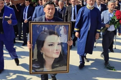 Azerbaycanlı milletvekili Ganire Paşayeva son yolculuğuna uğurlandı!