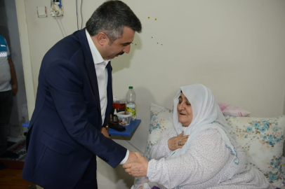 Bursa Yıldırım Belediye Başkanı Yılmaz'dan vefa ziyareti