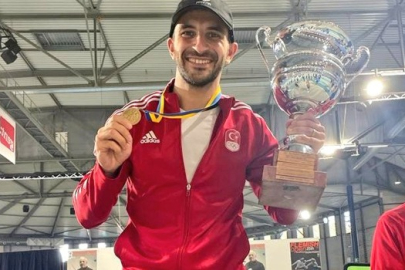 Enver Yıldırım'dan altın madalya