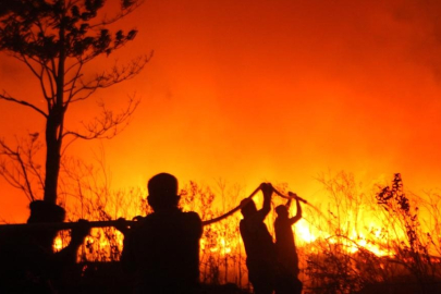 Endonezya'nın Sumatra Adası'ndaki yangınlar hayatı olumsuz etkiledi