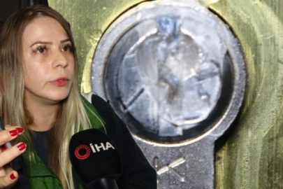 Ev sahibinden akılalmaz hamle! Eve giremesin diye kapılarına yapıştırıcı sürdü