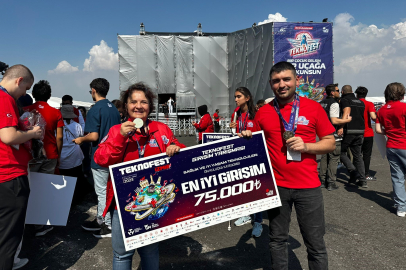 Teknofest'te en iyi ön kuluçka girişimci ödülü Bursa Uludağ Üniversitesi'nin