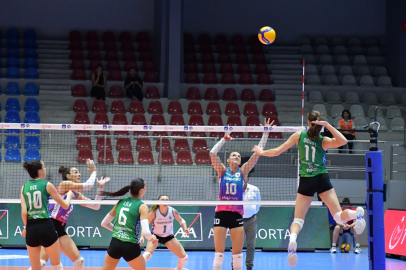 Nilüfer çeyrek final biletini kaptı