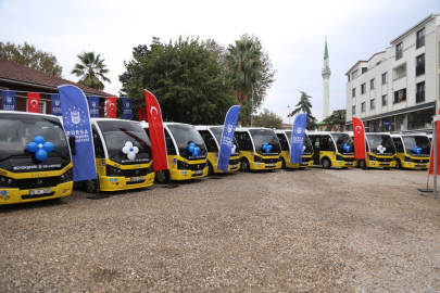 Bursa Gürsu minibüsleri Burulaş sistemine dahil oldu