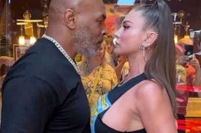 Ünlü model Francia James, Mike Tyson ile karşı karşıya geldi!