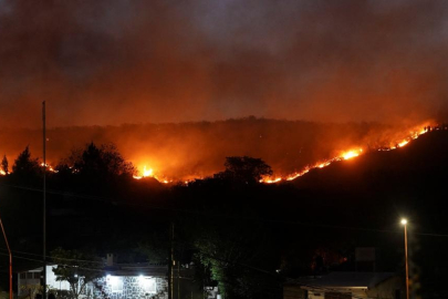 Arjantin'de etkili olan orman yangını yerleşim alanlarına sıçradı