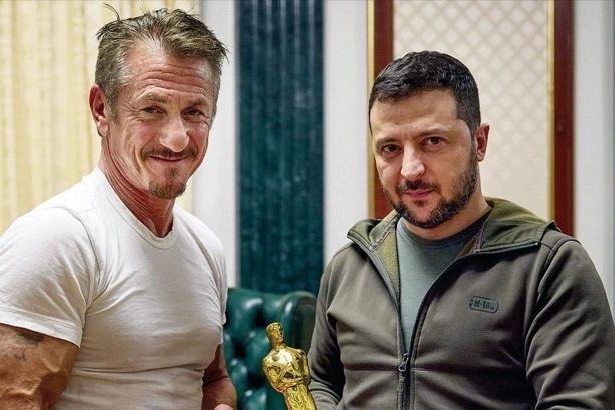 Sean Penn'den Zelenski övgüsü: İnanılmaz özgün biri