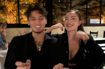 Danla Bilic rapçi sevgilisi Çakal'la romantik anlarını paylaştı!