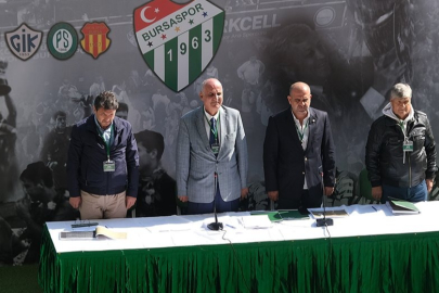 Bursaspor’da Tüzük Kongresi 38 kişiyle yapıldı