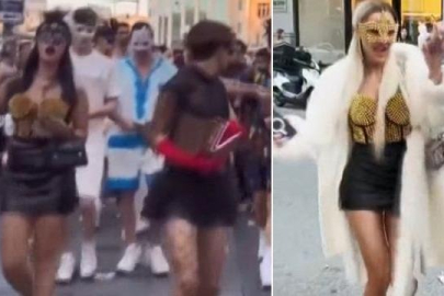 Taksim'de sahte dolar dağıtıp kaydetmişlerdi! Savunmaları ortaya çıktı...