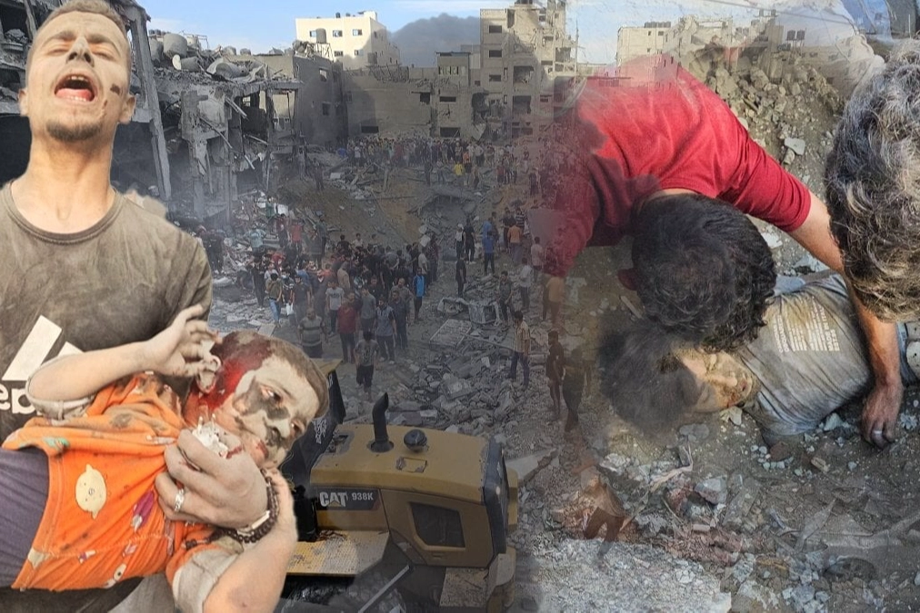 Devasa çukurlar cansız bedenler... 'İsrail'in Gazze'deki son katliamı'