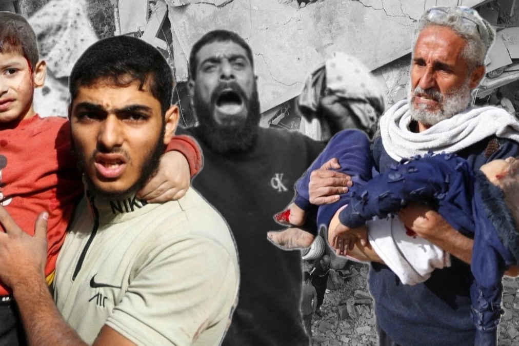 Gazze yok oluyor! Katliamın 34'üncü gününden acı kareler...