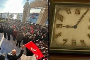 Dolmabahçe Sarayı’nda 09.05