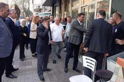 MHP Bursa İl Başkanı Muhammet Tekin esnafı ziyaret etti