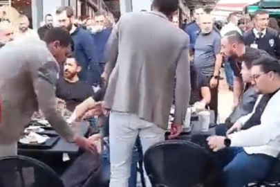 Kahve zinciri şubesinde oturanlara İsrail protestosu